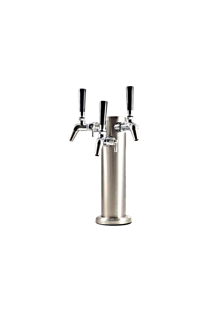 KegLand Series X.1 Kegerator with Quad NukaTap Faucet Tower