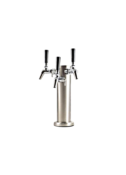 KegLand Series X.1 Kegerator with Quad NukaTap Faucet Tower